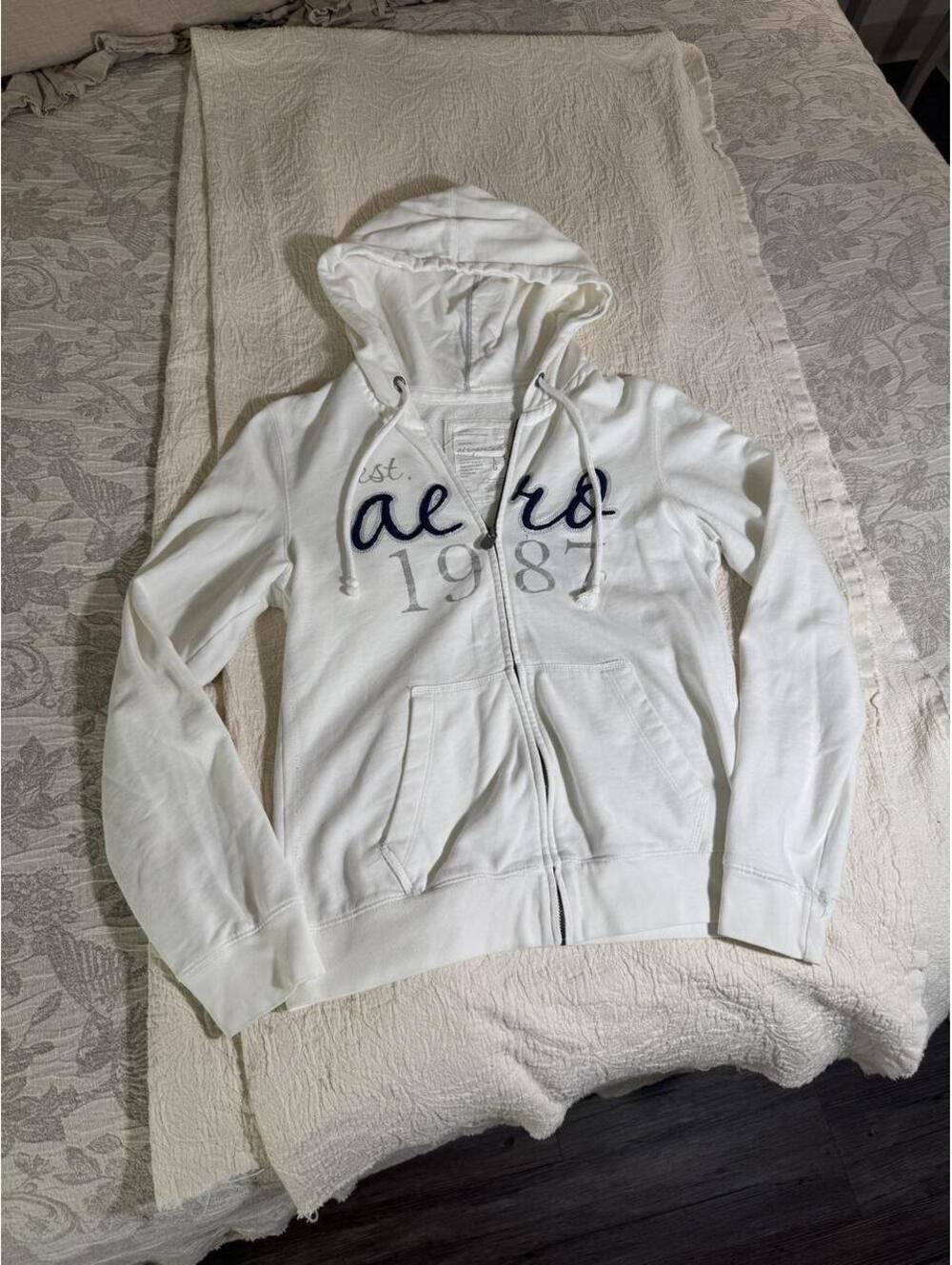 y2k aeropostale zip up jacket